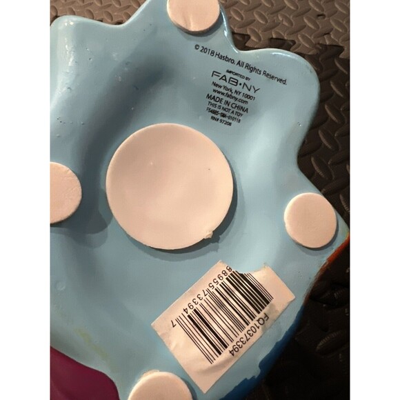 Hasbro My Little Pony Rainbow Dash 9.5" Ceramic Coin Piggy Bank w/Plug Figure - Picture 9 of 9